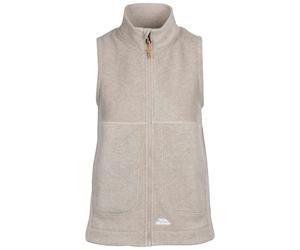 Trespass Women's Talkative Fleece AT200 Gilet - Oatmilk Marl - 8 UK - Oatmilk Marl - 100% Polyester