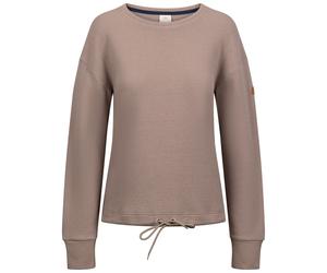 Trespass Womens Textured Honeycomb Fabric Long Sleeve Casual Top - Silvio