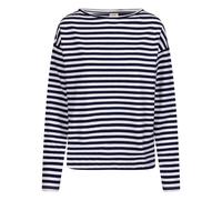Trespass Womens Thelma Striped Top - Navy - XS - Navy - 95% Cotton/5% Elastane