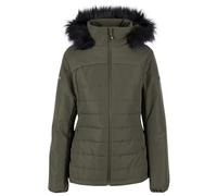 Trespass Womens Translate Warm Padded Hooded Coat - Green - Size 12 UK