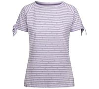 Trespass Womens Tshirt Penelope - Short Sleeves Raglan, Tie Detail Cuffs, All Over Print, Round Neck, Contrast Inner Neck Tape, 150g, 60% Cotton / 40% Polyester