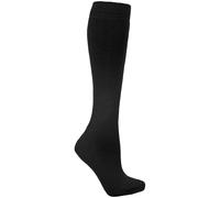 Trespass Tubular Luxury Wool Blend Ski Tube Socks In Black Black 4-11