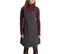 Trespass Women's Twirl Casual Dress - Dark Grey/Check - Dark Grey/Check - XS