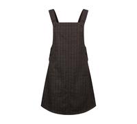 Trespass Women's Twirl Casual Dress - Dark Grey/Check - L - Dark Grey/Check - 100% Cotton