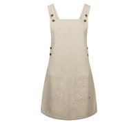 Trespass Women's Twirl Casual Dress - Oatmilk - M - Oatmilk - 100% Cotton