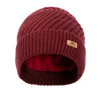Trespass Women's Twisted Knitted Beanie - Dark Cherry - Dark Cherry - One Size