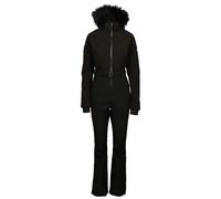 Trespass Women's Valene DLX Ski Suit - Black - Black - XS - 94% Polyester/6% Elastane