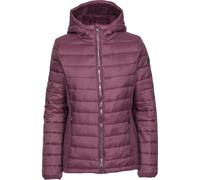 Trespass Womens Valerie Padded Hooded Warm Jacket Coat - Purple - Size 6 UK