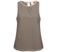 Trespass Womens Vest Top Kelly - Casual Striped, Keyhole Button Back, Yarn-Dyed Stripes, Comfortable for Everyday Wear or Light Fitness Activities