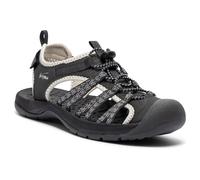Trespass Womens Walking Sandals Brontie - Protective Hook and Loop Ankle Strap, Adjustable Pull Cord, Closed Toe, Cushioned Footbed, Durable Traction Outsole