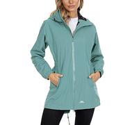 Trespass Womens Waterproof Jacket Ladies Longer Length Raincoat Daytrip