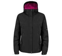 Trespass Womens Waterproof Jacket Malissa Black in Size - 8