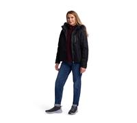 (14, Black) Trespass Womens Waterproof Jacket Padded Recap
