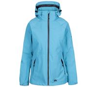 Trespass Womens Waterproof Jacket Tilbury - Full Zip Windproof Rain Coat for Women with 2 Zipped Pockets, Waterproof Jacket with Adjustable Hood, Taped Seams & Velcro Cuffs