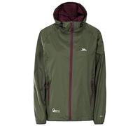 Trespass Womens Waterproof Packaway Jacket Qikpac Moss in Size - 10