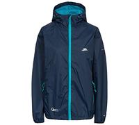 Trespass Womens Waterproof Packaway Jacket Qikpac Navy in Size - 18