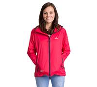 Trespass Womens Waterproof Packaway Jacket Qikpac Raspberry in Size - 18