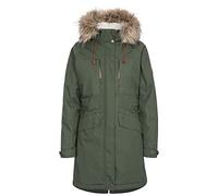Trespass Womens Waterproof Parka Jacket Faithful in Black - Size 20
