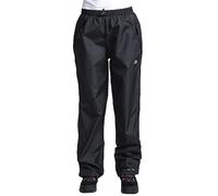 Trespass Womens Waterproof Walking Trousers Tutula Black in Size - 12