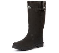 Trespass Womens Wellie Boots Elena - Full Length Printed, Calf Gusset with Adjustable Straps, Removable Insole, Durable Grip Sole, Textile Lining, Rubber Outsole