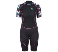Trespass Womens Wetsuit Short 3mm Back Zipper Sonar