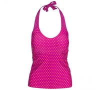 Trespass Womens Winona Tie Neck Contrast Summer Tankini Top - Purple - Size Medium