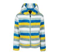 Trespass Wonderful Stripe Fleece Jacket in Teal | Size: 7-8 Years Trespass Teal 7-8 Years