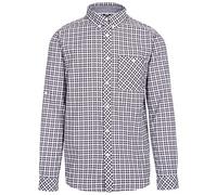 (L, Grey Check) Trespass Mens Checkered Shirt Wroxtonley