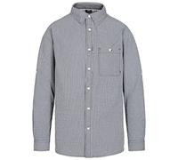 Trespass Mens Cotton Shirt Yaddlethorpe Black L