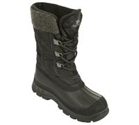 Trespass Youths Boys Strachan Snow Boots - Black - 4 Youth UK - Black