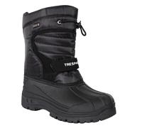 Trespass Youths Unisex Dodo Winter Snow Boots - Black X - 4 Youth UK - Black X