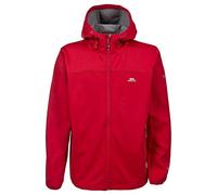 Trespass Zeek, Red, XXL, Waterproof Softshell Jacket for Men, XX-Large / 2X-Large / 2XL, Red