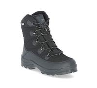 Trespass Zotos Waterproof Mens Snow Boots Breathable in Black