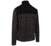 TrespassMens Fleece Pull Over 1/2 Neck Zip With Inner Zip Embleton Storm Grey