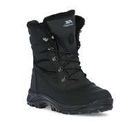 TrespassNegev II Mens Waterproof Snowboots Leather Winter Boots in Grey