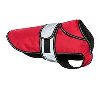 Trespaws 2 in 1 Fleece Lined Dog Coat Duke X Red in Size - L