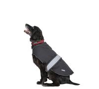 Trespaws Fleece Lined Softshell Dog Coat in Black Butch