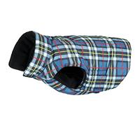Trespaws Printed Dog Rain Coat Fleece Lined with Harness Access Point Charly