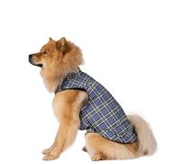 Trespaws Unisex Dog Raincoat Charly-Waterproof, Fleece-lined, Camo Print, YKK Zips, Harness Access, Easy Clean, Contrast Inner Fleece, Embroidered Logo