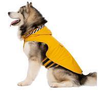 Trespaws Waterproof Dog Coat Packaway Pocket with Harness Access Seadog