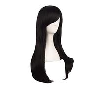Tressedup Hair black medium full head hair wig with bangs for girls and women looks natural