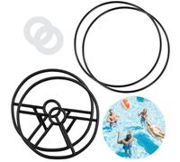 Tressify 1-1/2 Spider Gasket Kit Containing Two Spider Gaskets, Two O-Rings, Two Non-Metallic Bearings, Two Sets Valve Gaskets, Compatible with Vari-Flo XL Valve Multiport Valve