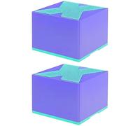 Tressify 2 Pcs Portable Wireless Speakers, Mini Palm-Sized Thumpy Wireless with Loud Volume, Heavy Bass, Type-C Charge, TWS Pairing, ABS Build, Long-Hour Playtime, 2 x 2 x 1.4 in / 50 x 50 x 36 mm