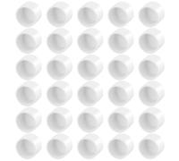 Tressify 30 Pcs 1 PVC Pipe End Caps, White PVC Pipe Plug Sockets, SCH 40 Furniture Grade Pipe Plug Adapters, for DIY Garden Shelf
