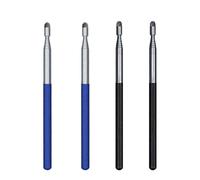 Tressify 4 Pack Retractable Teacher Pointers, Stainless Steel Adjustable 39.4-47.2 in with Capacitive Stylus for Tablets, Blue & Black