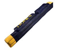 Tressify 43-Inch Taichi Sword Bag, Double-Layer Storage with Oxford Cloth and Pu Leather, Traditional Kung Fu Sword Case with Shoulder Strap