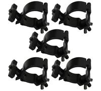 Tressify 5 Pcs Lighting Hook Clamp Set, Tuv Certified Aluminum Alloy, Quick Lock Feature, 220Lbs Load Capacity, Fits 1.89-2.05 Pipes, M8/M10 Bolt For Stage Use