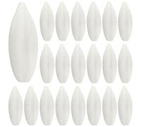 Tressify 80 Pack Natural Cuttlefish Bone, Quality Calcium Supplement for Birds Reptiles Small Pets, 5-7cm Length Pet Chew Toys, Jewelry Polishing Crafts Supply