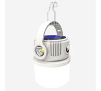 Tressify Camping Lights, Long Endurance With Solar, Portable Strong Light For Outdoor Activities, Dual Charging Via Solar And Type-C, Lithium Battery Built-In, Abs Material