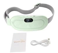 Tressify Ergonomic Design Menstrual Heating Pad, Warmher, Rapid Pain Relief, Portable and Cordless, Heat Settings Adjustable, U Rechargeable, White Gift Box